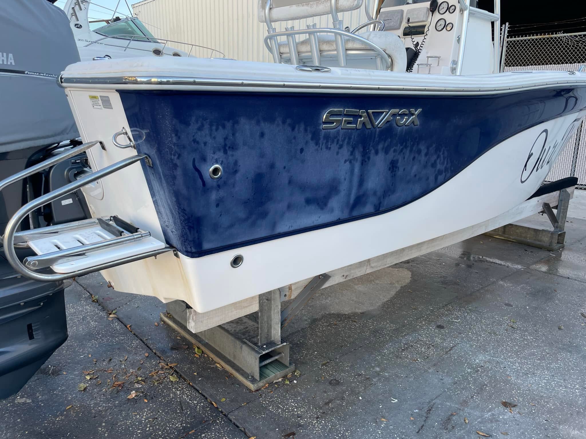 Sea Fox project vessel before detailing