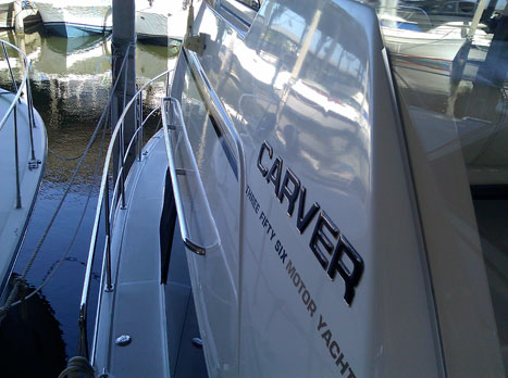 Carver 35 Boat Detailing
