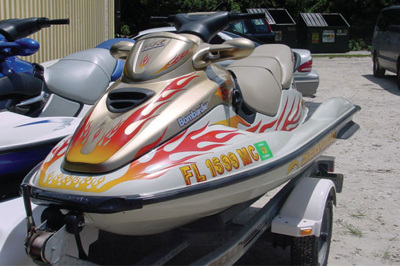 Personal Water Craft Graphics